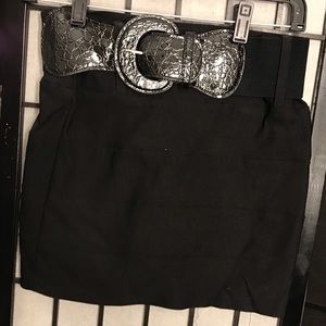 🖤Black Mini with belt